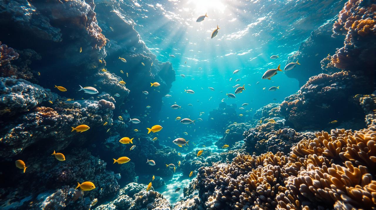 嗯嗯视频4K：太平洋珊瑚礁——海底花园